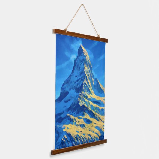 Majestic Matterhorn Hangend Wandkleed (Gebogen)