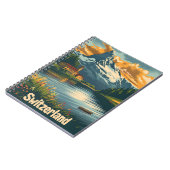 Majestic Matterhorn: Lakeside Bliss in Zwitserland Notitieboek (Linkerzijde)
