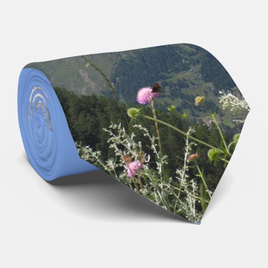 Majestic Matterhorn Mountain Stropdas (Opgerold)