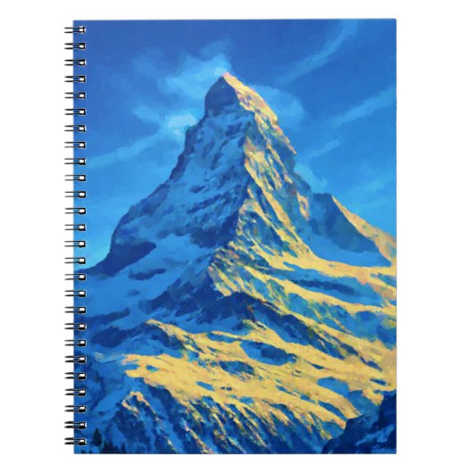Majestic Matterhorn Notitieboek (Voorkant)
