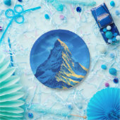 Majestic Matterhorn Papieren Bordje (Feest)
