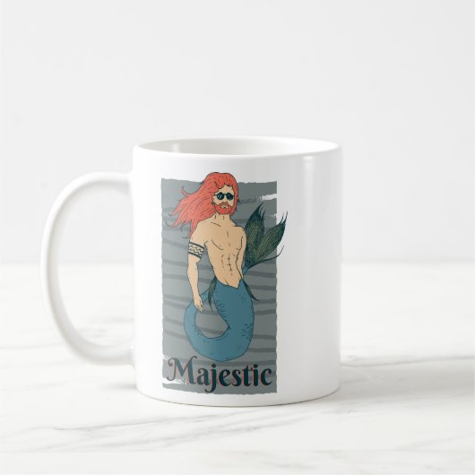 Majestic Merman Koffiemok (Links)