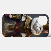 Majestic Monarch: de koninklijke witte kat in gewa Case-Mate iPhone Case (Achterkant (horizontaal))