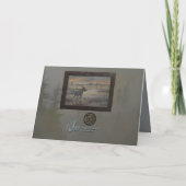 Majestic Moose 5" x 7" Kaart (Achterkant)