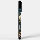 Majestic Moose en Amerikaanse vlag Case-Mate iPhone Case (Achterkant / Rechts)