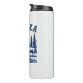 Majestic Moose in Alaska Landscape Thermosbeker (Geroteerd rechts)