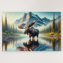 Majestic Moose Peaks, Mountain Peaks Legpuzzel
