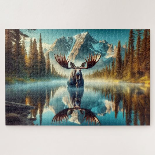 Majestic Moose Peaks, Mountain Peaks Legpuzzel (Horizontaal)