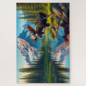 Majestic Moose Peaks, Mountain Peaks Legpuzzel (Verticaal)