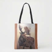 Majestic Moose Tote Bag (Voorkant)