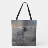 Majestic Moose Tote Bag (Voorkant)