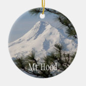 Majestic Mount Hood Foto Keramisch Ornament (Voorkant)
