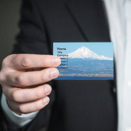 Majestic Mount Hood Landschap Visitekaartje