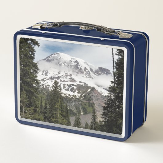 Majestic Mount Rainier Landschap (Achterkant)