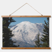 Majestic Mount Rainier landschap Hangend Wandkleed (Voorkant)