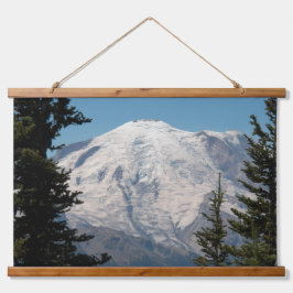 Majestic Mount Rainier landschap Hangend Wandkleed