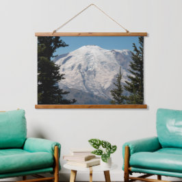 Majestic Mount Rainier landschap Hangend Wandkleed