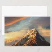 Majestic Mountain Briefpapier (Voorkant / Achterkant)