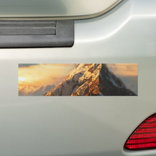 Majestic Mountain Bumpersticker (Op auto)