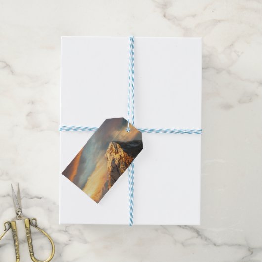 Majestic Mountain Cadeaulabel (Met Touw)