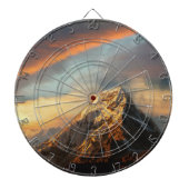 Majestic Mountain Dartbord (Voorkant)