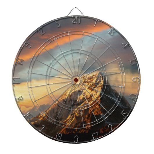 Majestic Mountain Dartbord (Voorkant)