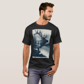 "Majestic Mountain Deer T-shirt" T-shirt (Voorkant volledig)