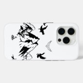  Majestic Mountain Eagle – iPhone 15 Pro Max Case (Achterkant (horizontaal))