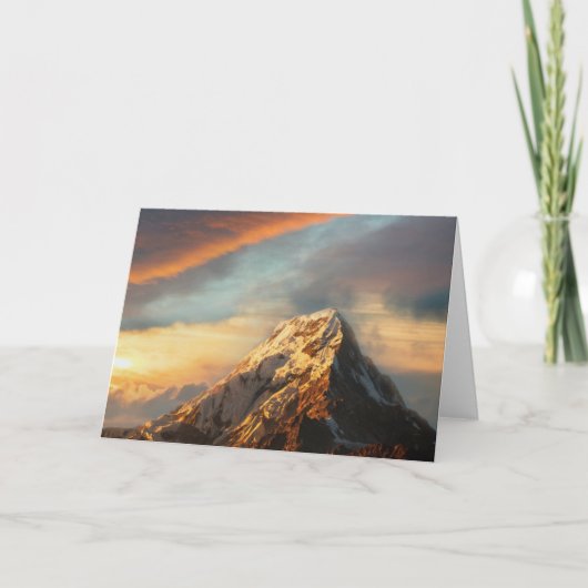 Majestic Mountain Kaart (Voorkant)