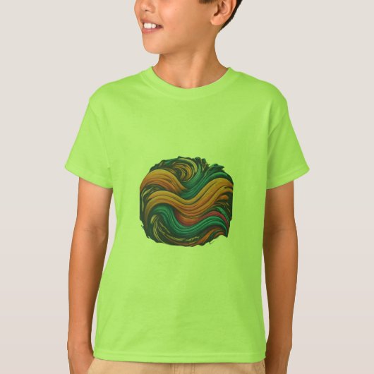 Majestic Mountain Landscape T-shirt. T-shirt (Voorkant)