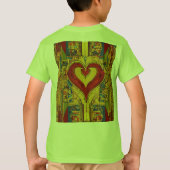 Majestic Mountain Landscape T-shirt. T-shirt (Achterkant)