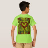 Majestic Mountain Landscape T-shirt. T-shirt (Achterkant volledig)