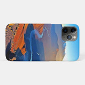 Majestic Mountain Valley Flow Design Case-Mate iPhone Case (Achterkant (horizontaal))
