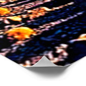 Majestic Mountain Valley Flow Design Poster (Hoek)