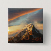 Majestic Mountain Vierkante Button 5,1 Cm (Voorkant)