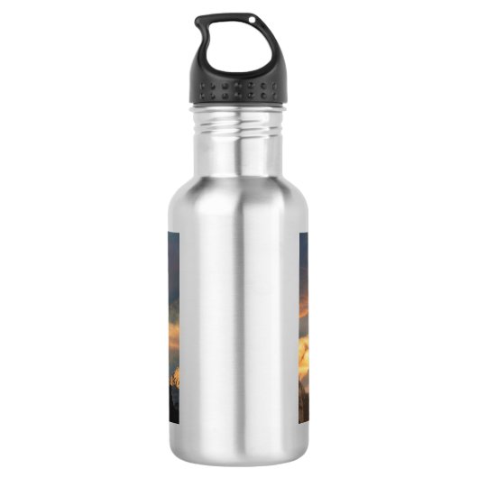 Majestic Mountain Waterfles (Achterkant)