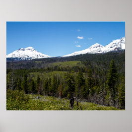 Majestic Mountains Poster papier (mat)
