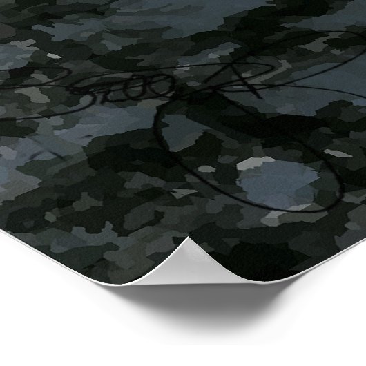 Majestic Mountian top Poster (Hoek)