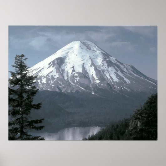 Majestic Mountian top Poster (Voorkant)