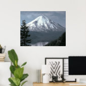 Majestic Mountian top Poster (Thuiskantoor)