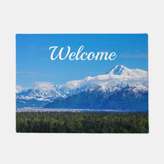 Majestic Mt McKinley Welcome Doormat Deurmat (Voorkant)