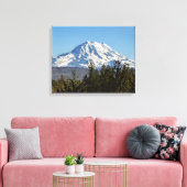 Majestic Mt Rainier Canvas Afdruk (Insitu (Woonkamer))