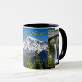 Majestic Mt. Rainier, Washington State, Souvenir Mok (Voorkant rechts)