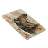 Majestic Mustang Horse van BiHrLe Magnet Magneet (Rechterzijde)