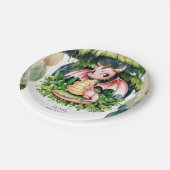 Majestic Mythische Draak Verjaardag Papieren Bordje (Gekanteld)