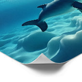 Majestic Narwhal - Koning van het Noorden Poster (Hoek)