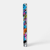 Majestic Neon Angel Icon Phone iPhone 16 case Hoesje (Linkerkant)