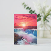 Majestic Niagara Herfsten #24 Briefkaart (Staand voorkant)