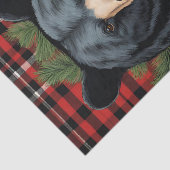 Majestic Noord Zwart Beer Tissue Paper Tissuepapier (Detail)