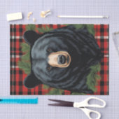 Majestic Noord Zwart Beer Tissue Paper Tissuepapier (Craft)